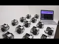 Wireless Control of 20 cyber bots from a single Micro bit using Python
