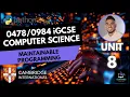 iGCSE Computer Science - Unit 8 Lesson 9 Maintainable Programming