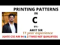 Printing Patterns In C PART 1