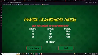 JavaScript Laboratory BlackJack