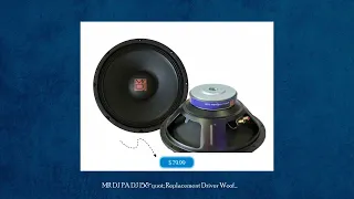 MR DJ PA DJ 15 Replacement Driver Woofer Subwoofer Speaker For JBL PRX415M