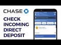 How to Check Incoming Direct Deposit in Chase Where To See Pending Deposits Chase 2024 Explained