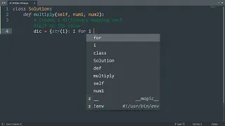 Leetcode 43 Multiply Strings in Python Python Leetcode Python Coding Tutorial Python ASMR