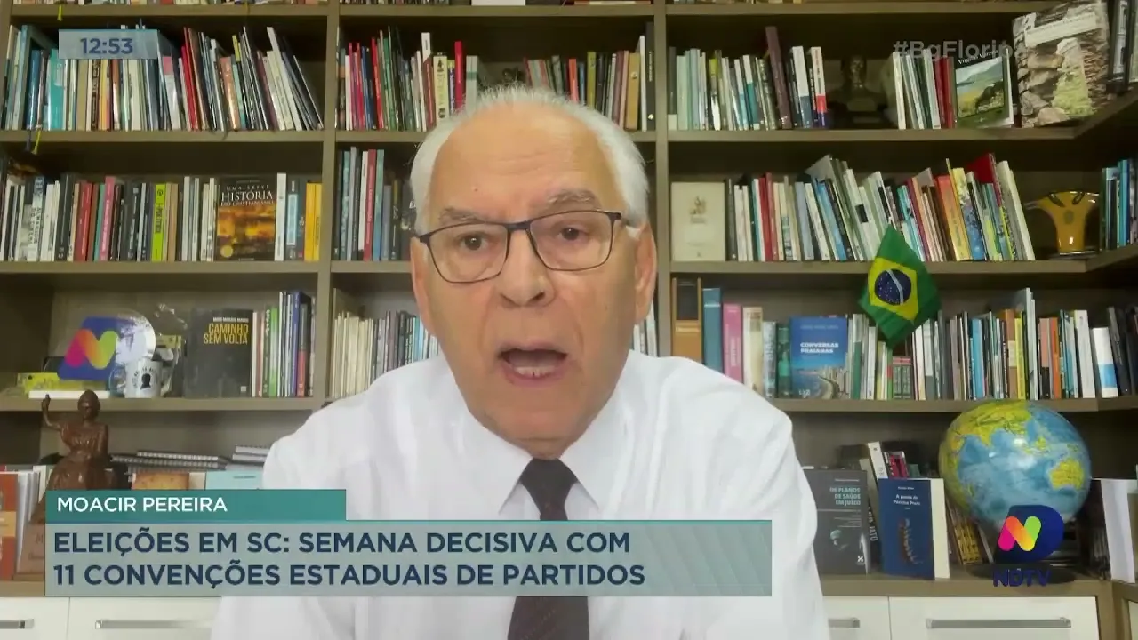 Eleições em SC: semana decisiva com 11 convenções estaduais de partidos