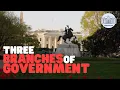 Three Branches of Government Learn about the executive legislative and judicial branches