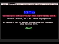 Altirra 2 70 emulator with Ice-T running accessing a BBS