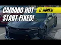 Camaro Hot Start Problem FIXED Step-by-Step Guide