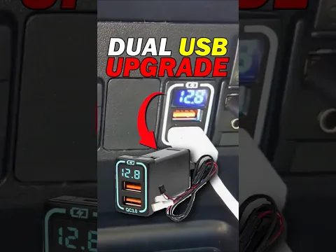 How to Install a Car USB Charger & Voltmeter Plug & Play