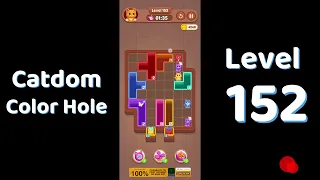 Catdom Color Hole Level 152 Screenshot