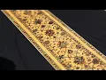 11ft Warm Golden Tan Sultanabadi Runner Rug
