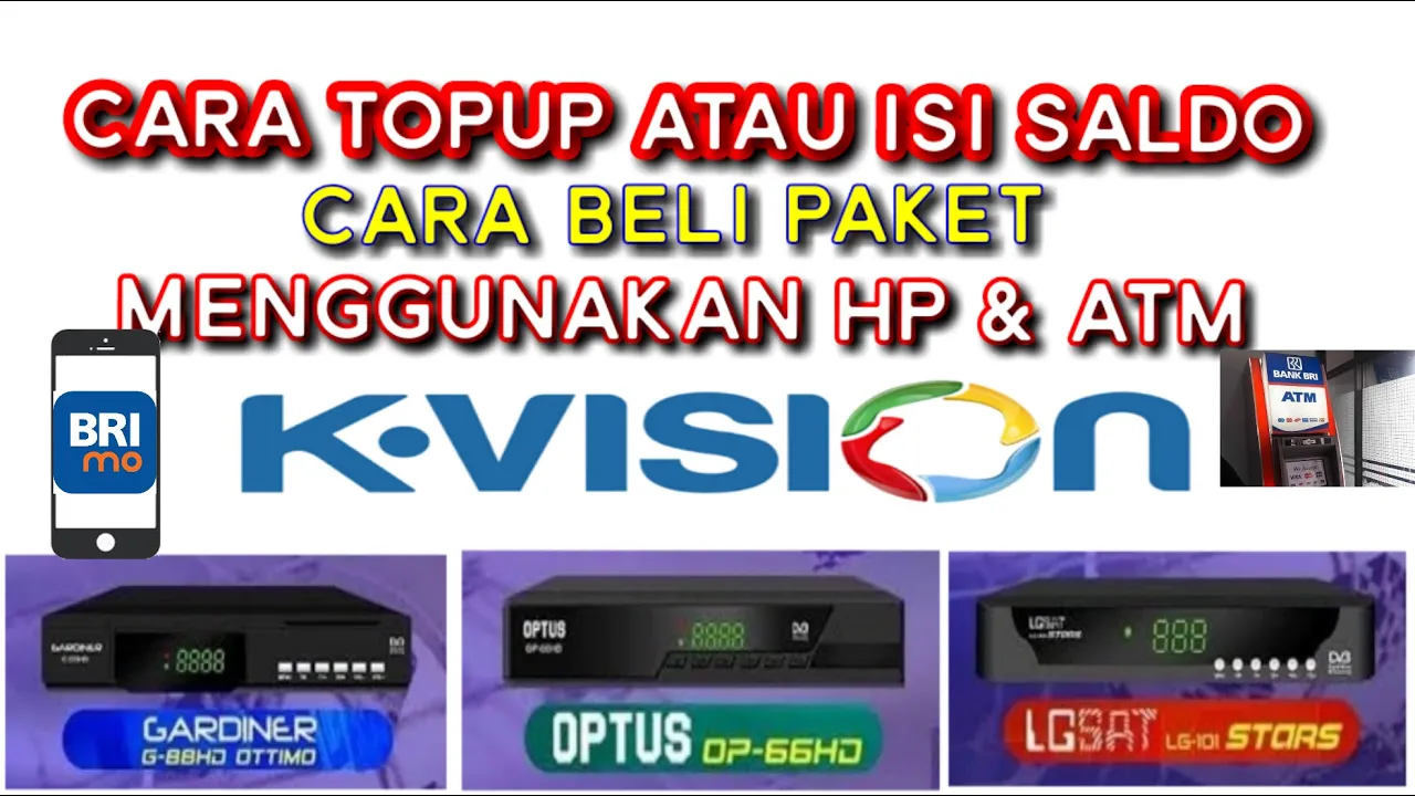 Pembelian Voucher K-Vision di Seven Eleven