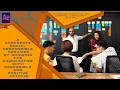 How to make a slideshow in After Effects Tutorial Elegant Corporate Opener in After Effects Tutorial