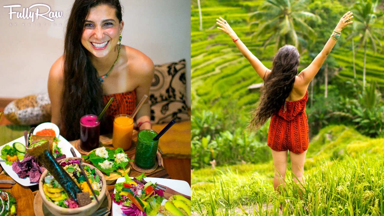 Raw Vegan Dinner Feast & Rice Fields! BALI VLOG DAY 4