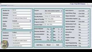 How to Create School Management System with MySQL Database in Java NetBeans - Part 1 of 4