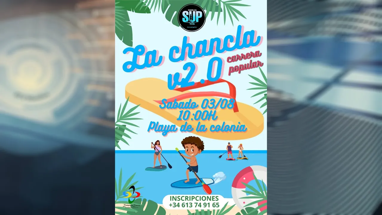 Nueva edición de “La Chancla” en la Playa de La Colonia