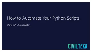 How to Automate Your Python Scripts with AWS CloudWatch Python AWS Lambda