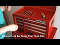 Waterloo Shop Series 6 Drawer Tool Chest Cabinet STC265RD F