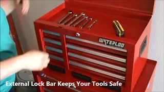 Waterloo Shop Series 6 Drawer Tool Chest Cabinet STC265RD F