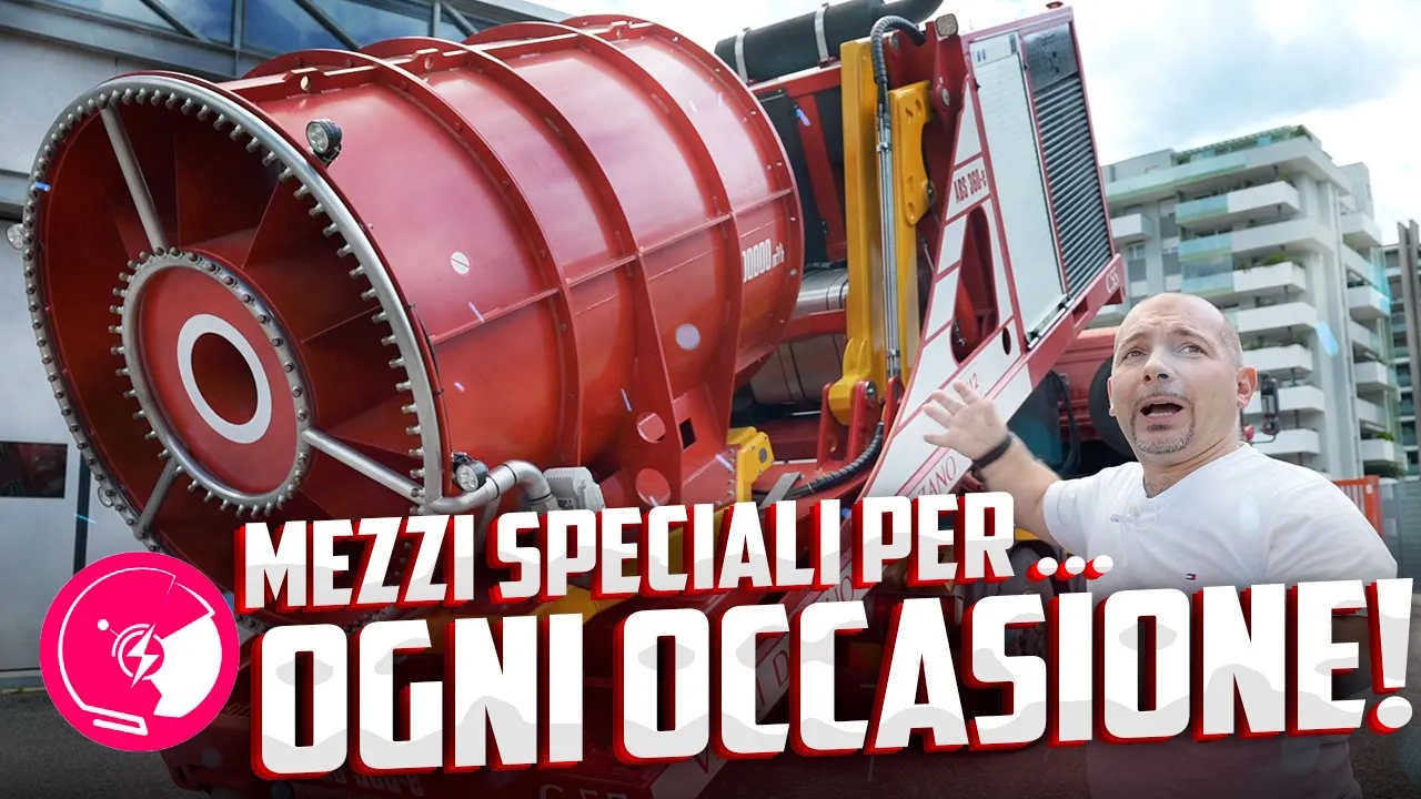 Incendi e gas alternativi: tecnologie e mezzi speciali dei vigili del fuoco