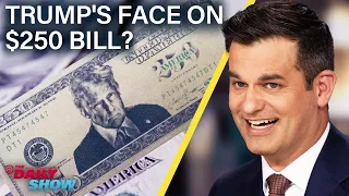 potus hires americas least qualified spy u0026 trumps portrait graces new 250 bill the daily show