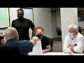 Charles Smith views mail ballots after 2020 election loss