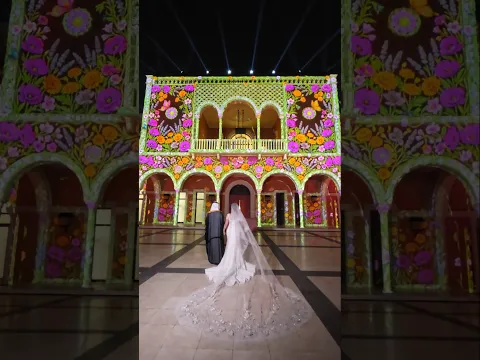 A riyadh wedding where every detail had its own personality😍!