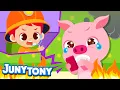 Download Lagu 🔥🚨Jangan Bermain Api! | Pemadam Kebakaran di Sini🚒 | Lagu Keamanan Anak | JunyTony Bahasa Indonesia