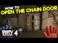 How to open the CHAIN DOOR in Poppy Playtime Chapter 4 - Find the Leaver