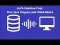 Java Interview Prep First Java Program and JShell Basics - AI-Generated Podcast