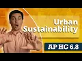 Urban Policies Sustainability AP Human Geography Unit 6 Topic 8