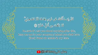 ما تيسر من سورة الكهف قصة النبي موسى عليه السلام مع الخضر عليه السلام القارئ ماهر المعيقلي  ما تيسر من سورة الكهف قصة النبي موسى عليه السلام مع الخضر عليه السلام القارئ ماهر المعيقلي