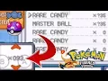 How To Get Unlimited Master Balls Rare Candy In Pokemon Fire Red Cheat Codes