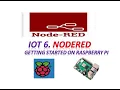 IOT 6 NODERED GETTING STARTED ON RASPBERRY PI