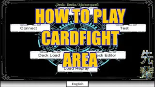 How to play Cardfight Area