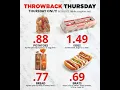 Hy-Vee Throwback Thursday Daily Deals BOGO Potatoes Eggs Bread Brats 09-29-2022 Stock-up Prep