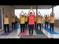 Ram ayenge taali yoga | by gsyb yoga trainer | healthy and funny🕉️#yoga #peace #yogadance