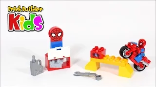 Lego DUPLO 10607 Spider-Man Web-Bike Workshop – Lego Speed Build for Kids