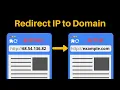 How to Redirect IP Address to Domain Apache and Nginx