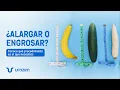 Alargar o engrosar
