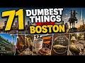 71 Dumbest Things About Boston That Only Make Sense After A Dunkin
