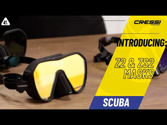 Cressi Z2 Mask + Corsica Free Snorkel Set