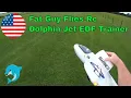 Download Lagu Dolphin Jet EDF Trainer on a cloudy Day!