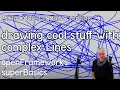 Deeper generative drawing with complex lines - tutorial openFrameworks superBasics e07