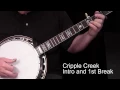 Cripple Creek from Foggy Mountain Banjo - Tom Adams banjo lesson