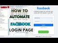Automation testing Part 14 Automation script for facebook login page Check your Internet speed