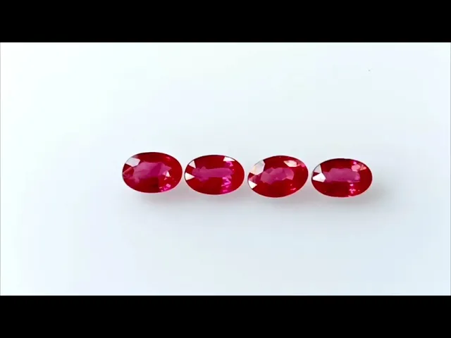 Oval Cherry Red Ruby