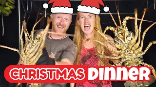 CATCH and COOK lobsters for Christmas Dinner (sailing edition) [RED SEAS]