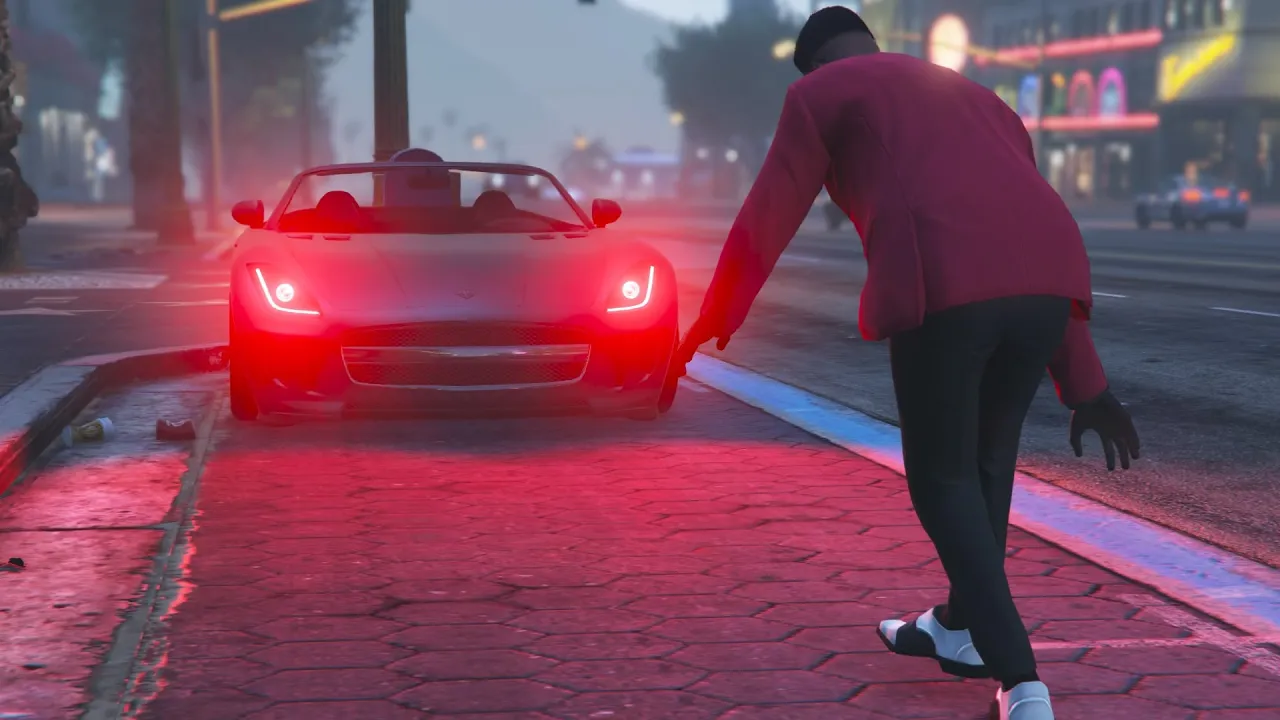 GTA V | The Weeknd Blinding Lights Music Video | (Unofficial)