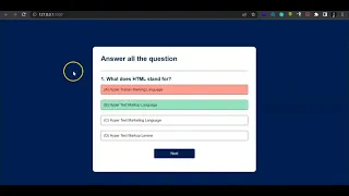 Quiz App With HTML CSS AND JAVASCRIPT
