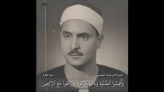الشيخ كامل يوسف البهتيمي وما تيسر من سورة البقرة   ولا تلبسوا الحق بالباطل  دندنها